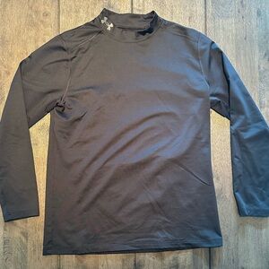 Men’s Under Armour Size Large Cold Gear Mock Turtleneck